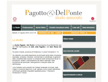 Tablet Screenshot of pdstudio.it